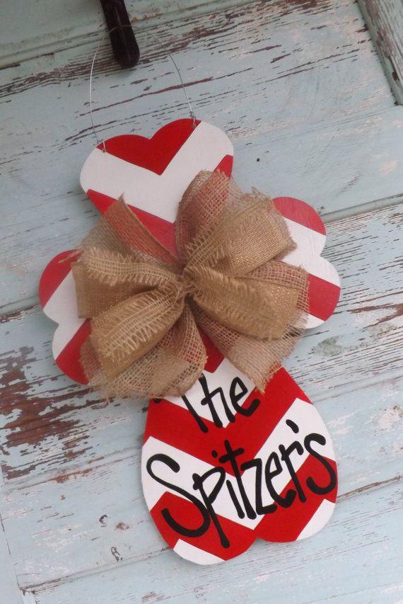 Valentine's Door Hanger Valentine's Day Cross-Home decoration ideas for February 14th