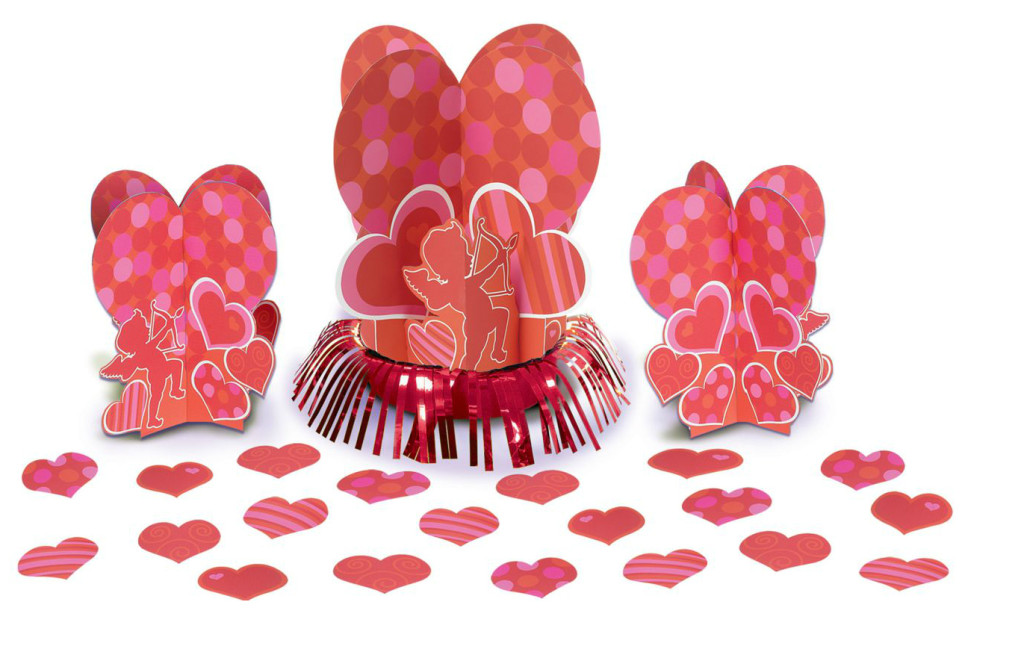 Valentines Table Decorating Kit- Lovely Items for Home Decoration