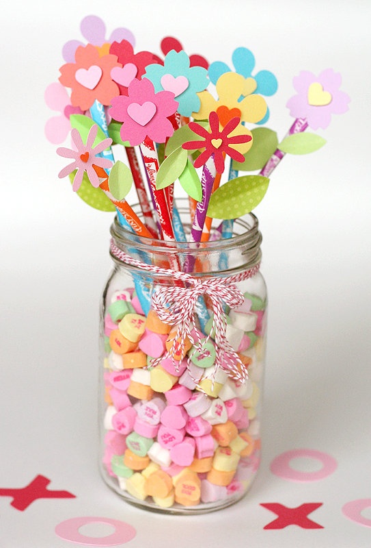 Valentine's jar full of interesting ideas-Home decoration ideas for February 14th 