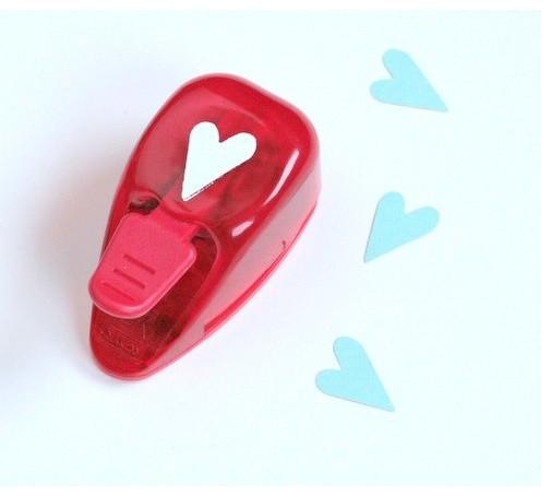 Interesting and Funny Approach to Saint Valentine's Day - Medium Heart Paper Punch