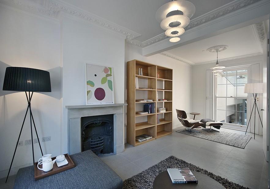 The Contemporary Side Of An Old Victorian Home In London Founterior