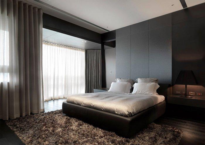 Stylish bedroom interior - Apartment Design by KCD Design Studio