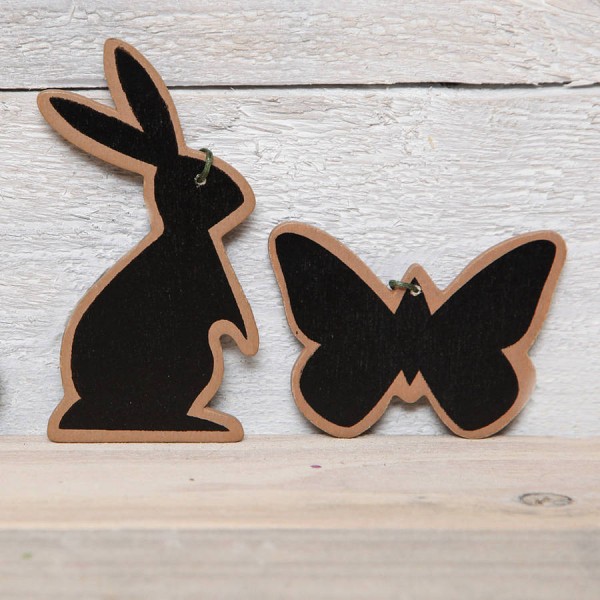 Black Rabbit and Butterfly tags-12 Atrractive and Amusing Ideas for Home Decorations