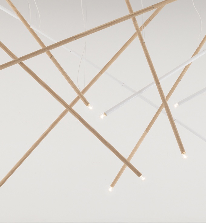 Enrico Fratesi . not bamboo lamp