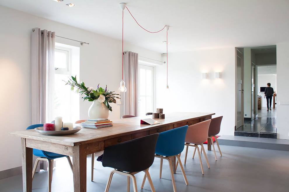  Clutter-free interior of a dining room - 10 Tips for Creating a Home Paradise in Urban Areas