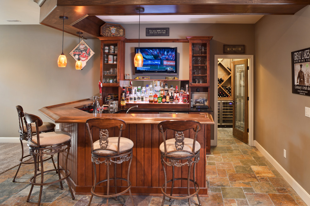  Small home bar perfect for watching sport games - Interior Design Trends - Having a Pub in the house