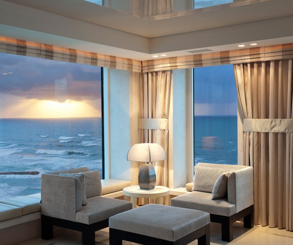 Cozy romantic corner with amazing views over the sea
