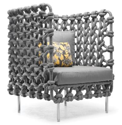 Modern lounge chair design- Contemporary Cabaret Furniture Set from Kenneth Cobonpue