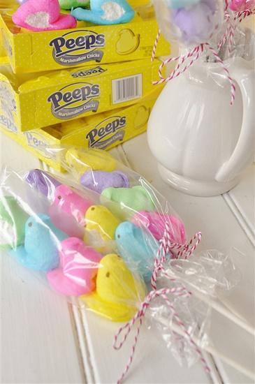 Peeps on a Stick-Creative collection of Holiday home decorating ideas