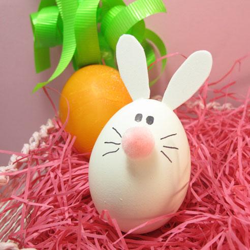 Very funny Easter eggs disguised as a bunny