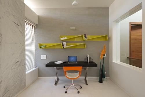 A room separated for home work- personal office design ideas