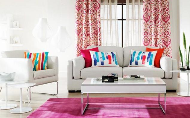 Colorful Variations of Living Room Interior Design