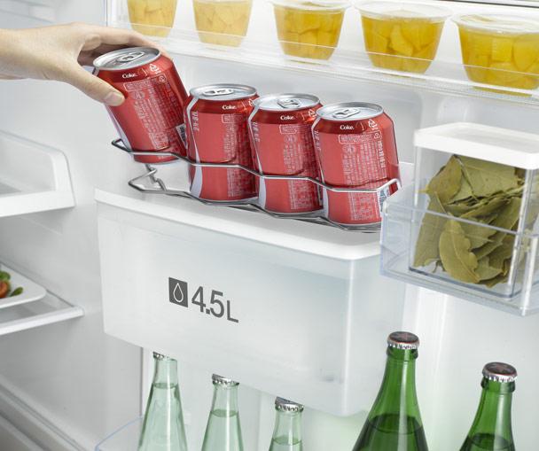 Samsung 3050 - special section for cans of Coca Cola