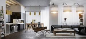 Black and White Interior Design Dynamics in a Modern Home | Founterior