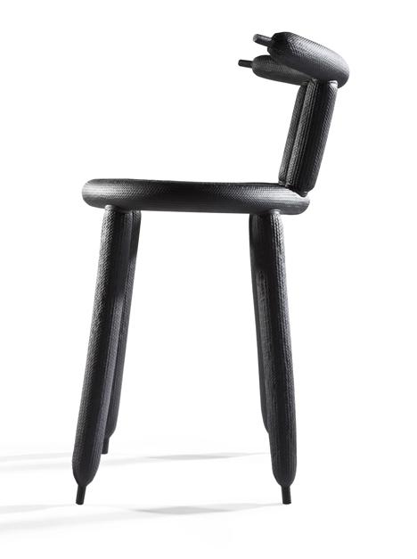Creative chair with four legs and comfortable seat