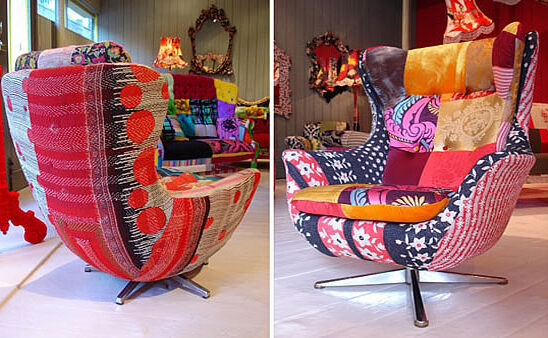 Color Pops, Smiles and Patches in the Interior