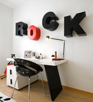 Interior Design and Decor Ideas with Typography Wall Art