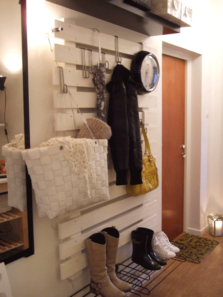 Creative hooks for coats and bags