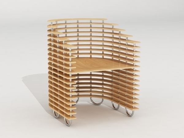 Creative wood chair by Svilen Gamolov