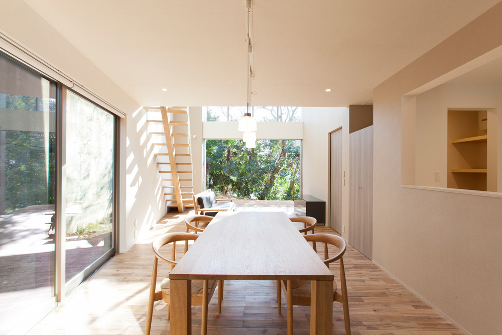 Japense dining room in a small house