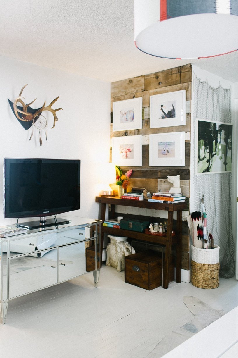 Living room with vintage accents