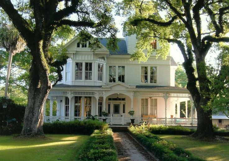 Luxurious Victorian house situated in the woods