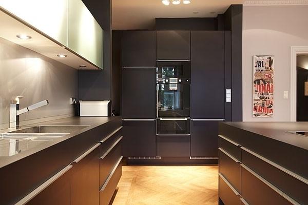 Minimalist kitchen with ultra modern design