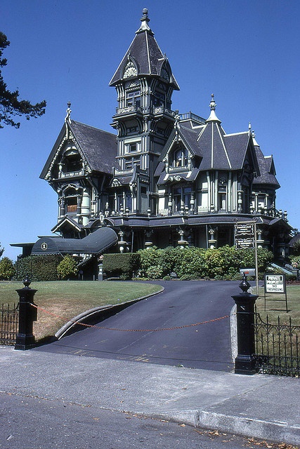 Old Victorian house with gothic touches