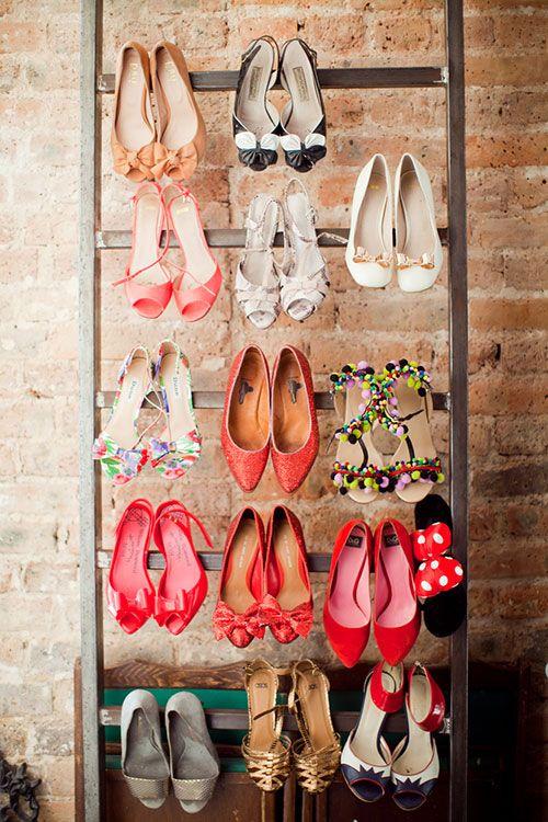 Shoes rack for better organization of shoes