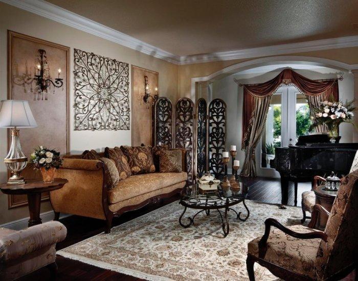 victorian gothic living room