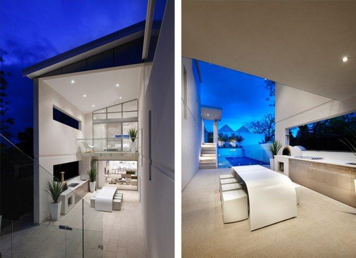 Contemporary house design - highlights of the coastal home