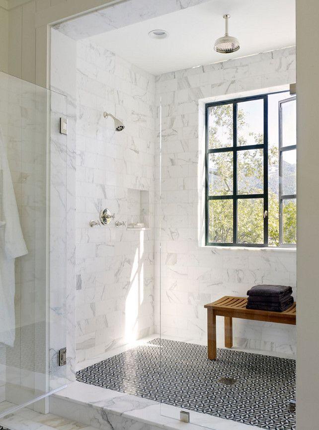 White Shower Tiles Design Ideas - Best Design Idea