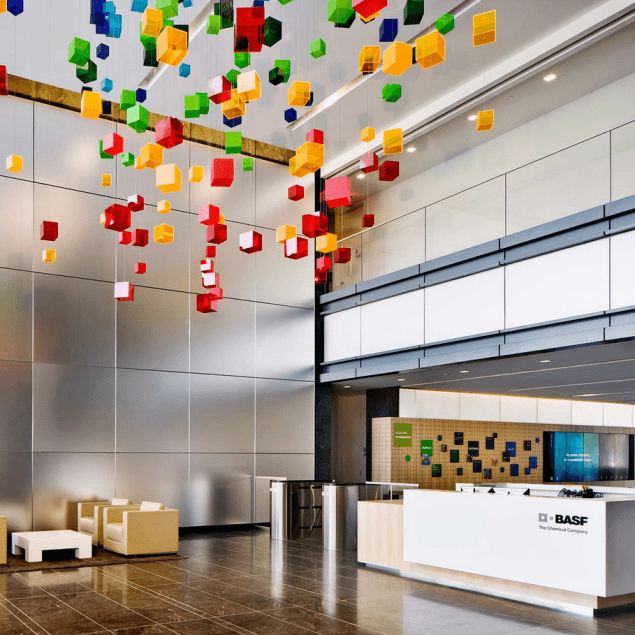 BASF's Modern Office Interior Design by Genstler