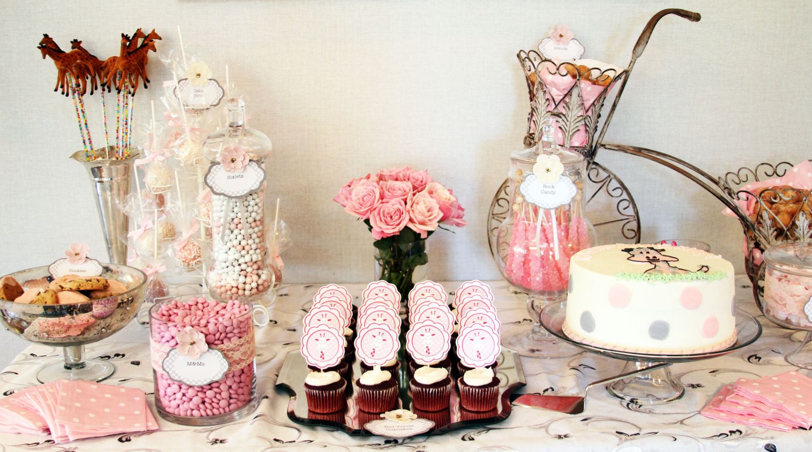 Baby shower desserts - for the time after lunch