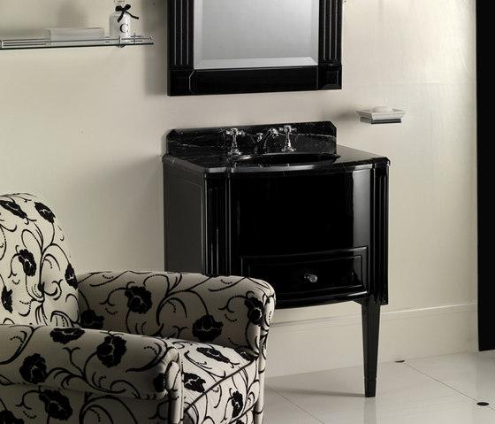 Black bathroom vanity - for a traditional interior