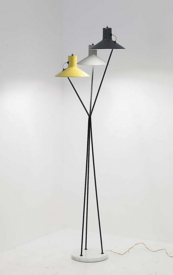 Floor Lamps In Modern And Contemporary Design Founterior   Casual Modern Lamps In Many Colors 