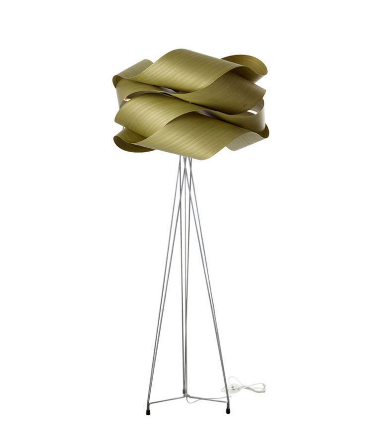 Creative concept floor lamp - with interesting curves