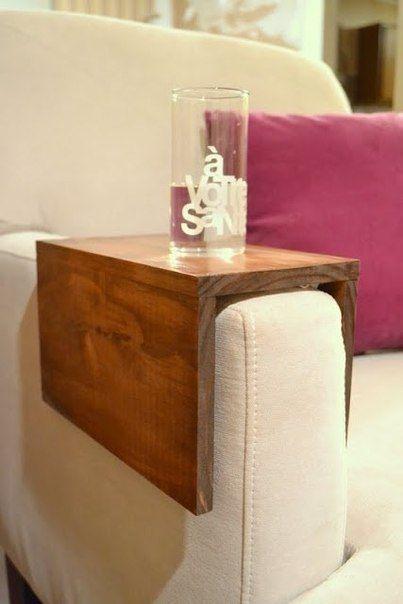 DIY couch table - made of wood
