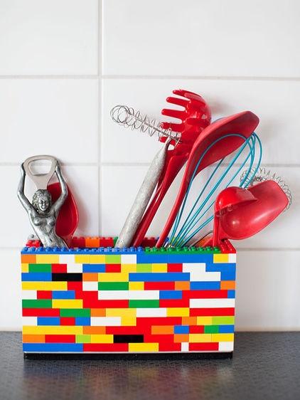 DIY fork storage - made of Lego