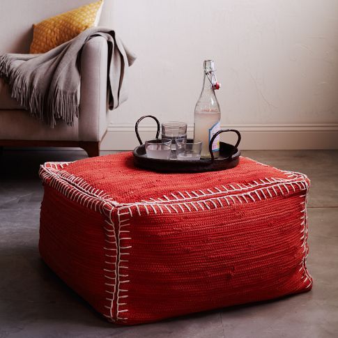 DIY stool - made of textile