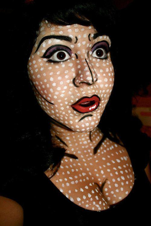 Pop art Halloween costume - for housewives