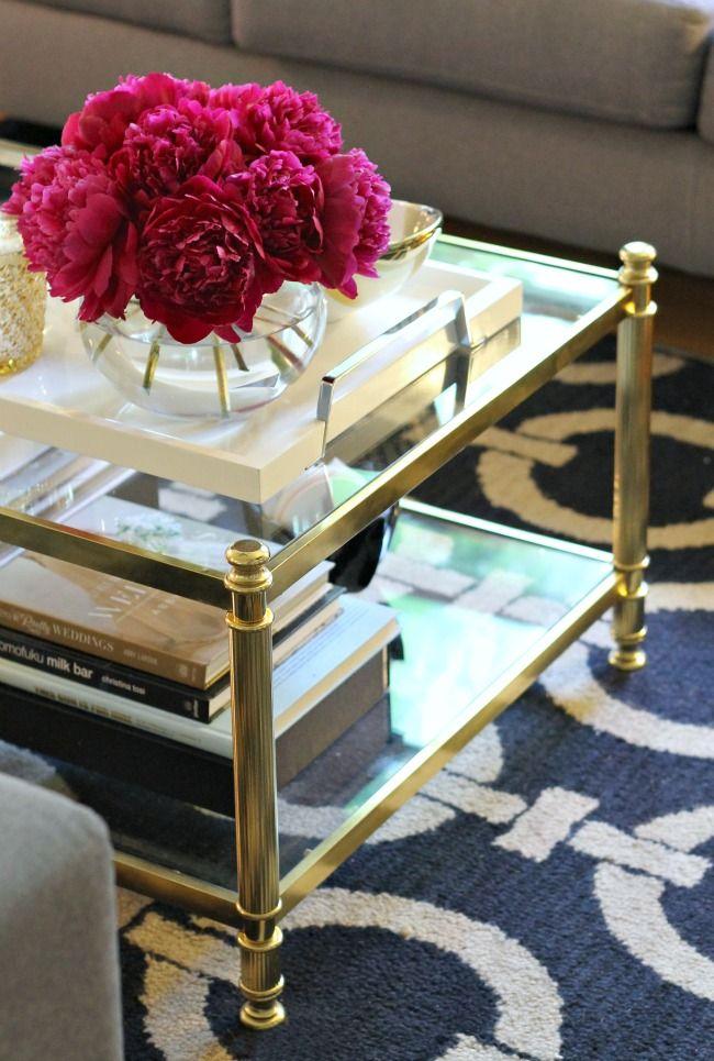 Stylish modern coffee table - for living room interior
