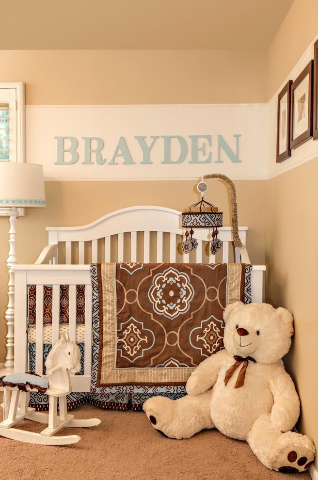 Sweet baby room - with giant teddy bear