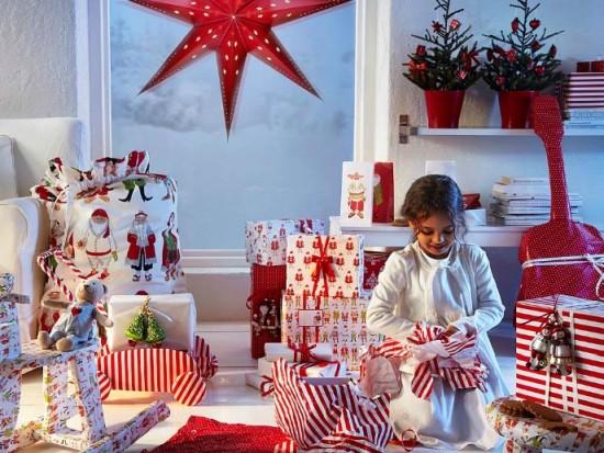 Christmas kids presents - in daughter's room