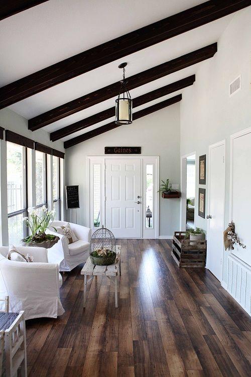 Light cyan living room paint - inside a stylish modern home