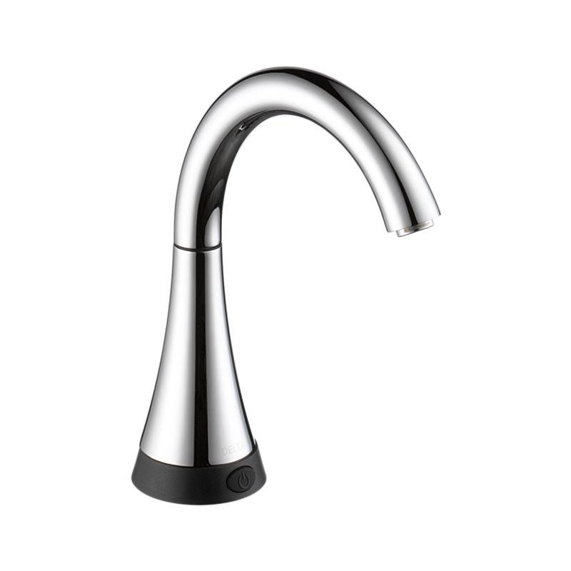 Minimalist touchless faucet - with power button