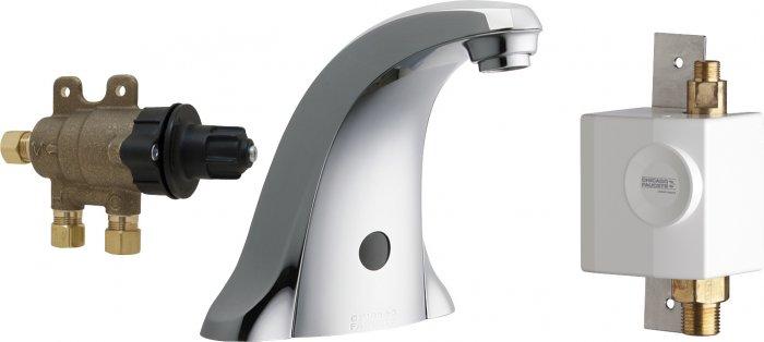 Touchless faucet system - with automatic pump