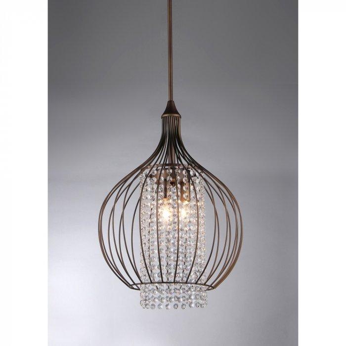Modern crystal chandelier - for eclectic interior design