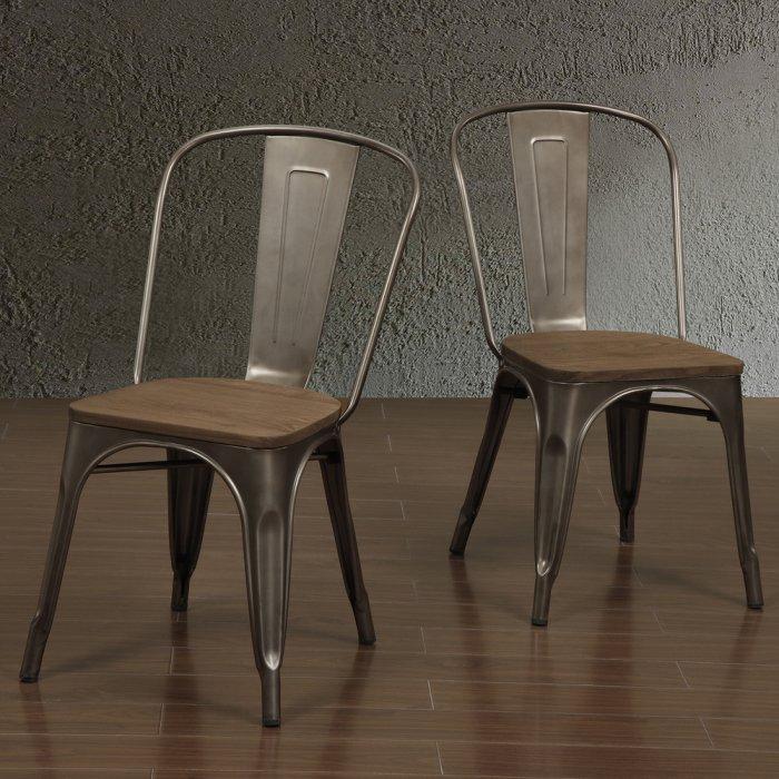 Urban dining chair - with vintage accents