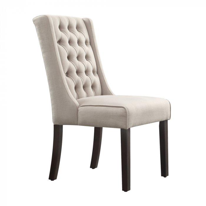 White dining chair - for classic interior